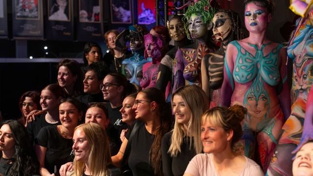 Championnat Body Painting Contest, 14 avril 2025