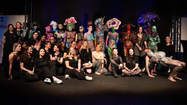 Championnat Body Painting Contest, 14 avril 2025