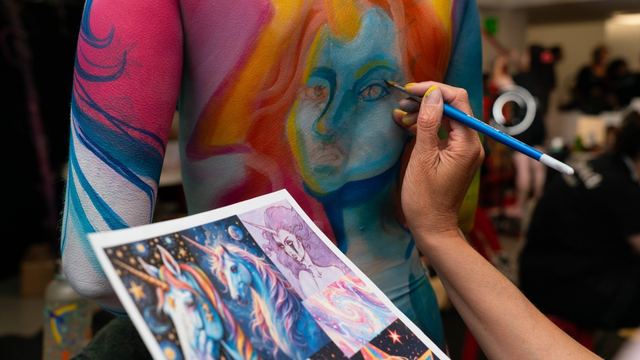 Championnat Body Painting Contest, 14 avril 2025