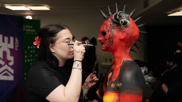 Championnat Body Painting Contest, 14 avril 2025