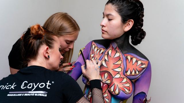 Championnat Body Painting Contest, 14 avril 2025
