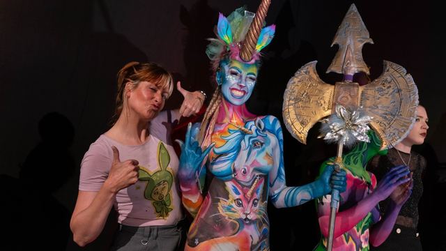 Championnat Body Painting Contest, 14 avril 2025